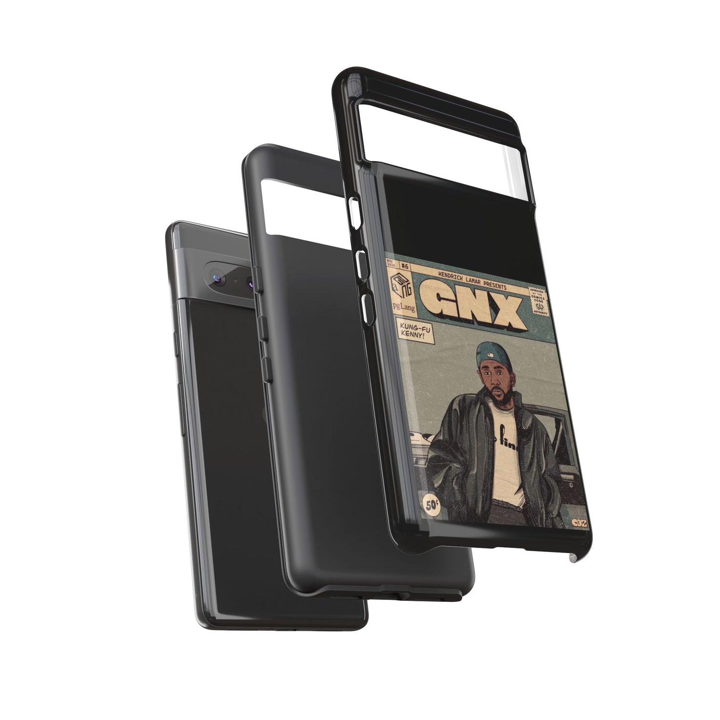Kendrick Lamar "GNX" Comic Book Phone Case – Tough Shockproof Cover for iPhone, Samsung, & More
