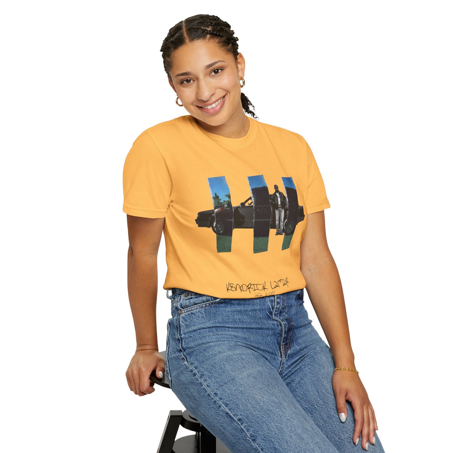 Kendrick Lamar GNX + good kid, m.A.A.d city Mashup T-shirt, Graphic Tee Unisex