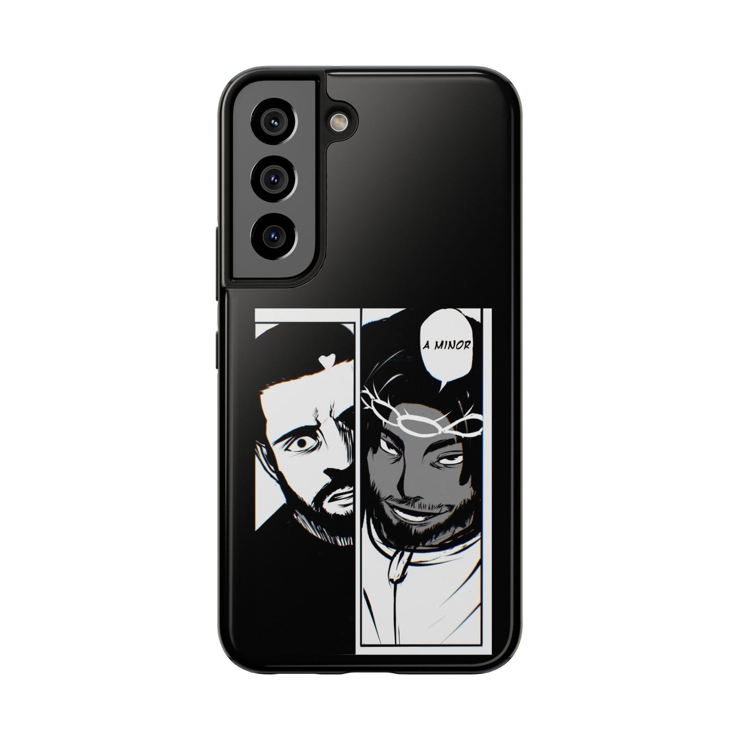 Kendrick Lamar Drake Anime Battle - Phone Case