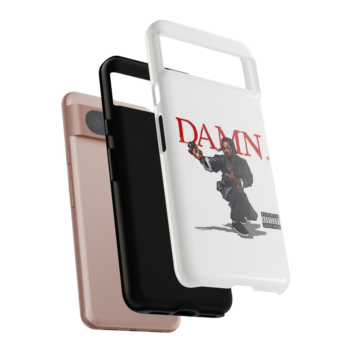 Kendrick Lamar “Kung Fu Kenny” DAMN Album Tough Phone Case – Shockproof Dual Layer Cover