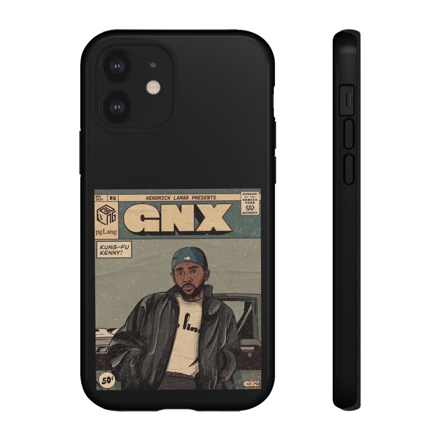 Kendrick Lamar "GNX" Comic Book Phone Case – Tough Shockproof Cover for iPhone, Samsung, & More