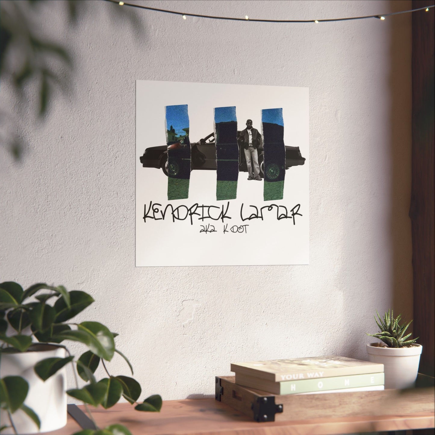 Kendrick Lamar GNX + Good Kid, m.A.A.d City Mashup Poster, Matte – Rap Wall Art, Hip-Hop Home Decor, Urban Music Print, Gift for Fan