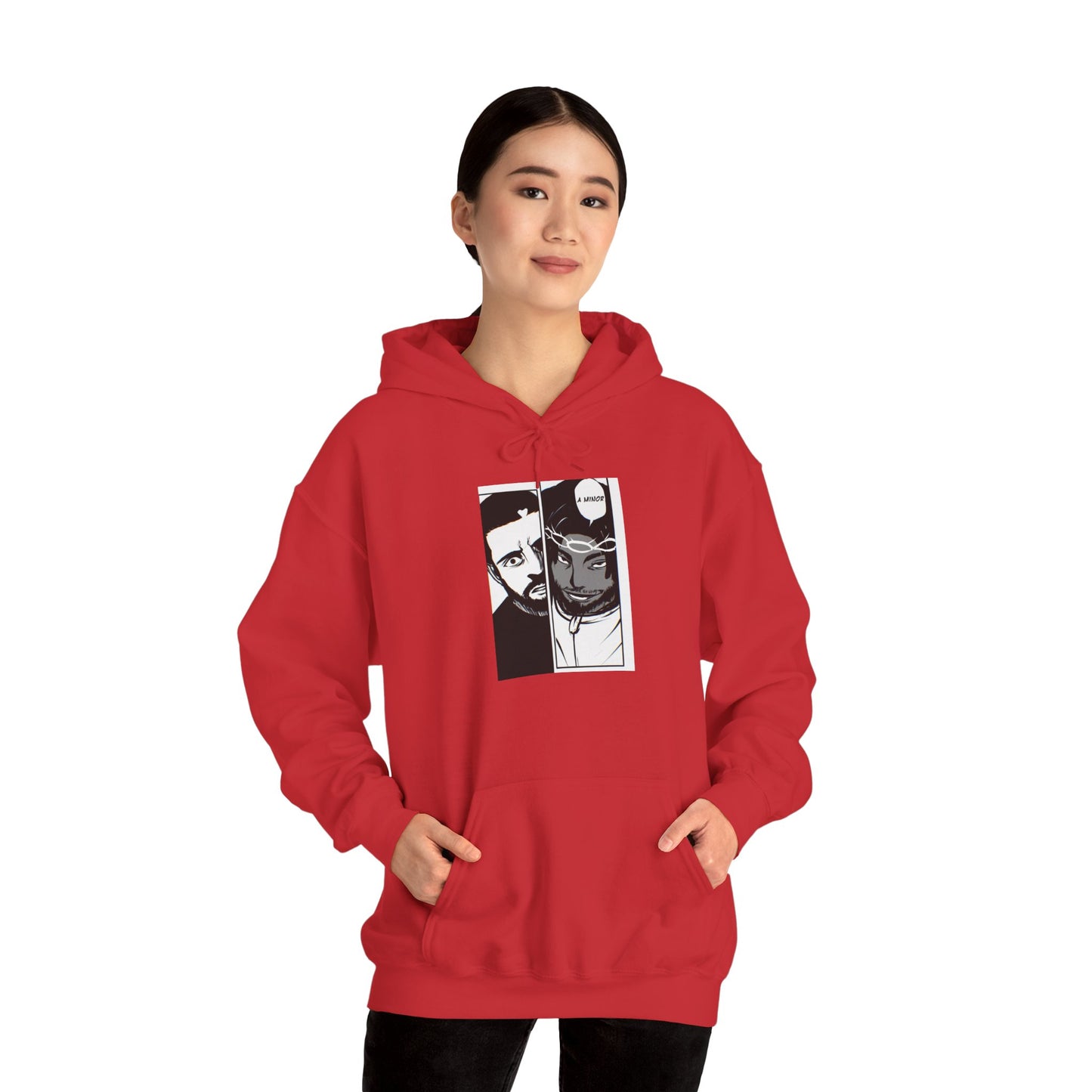 Kendrick Lamar Drake Anime Battle - Hooded Sweatshirt