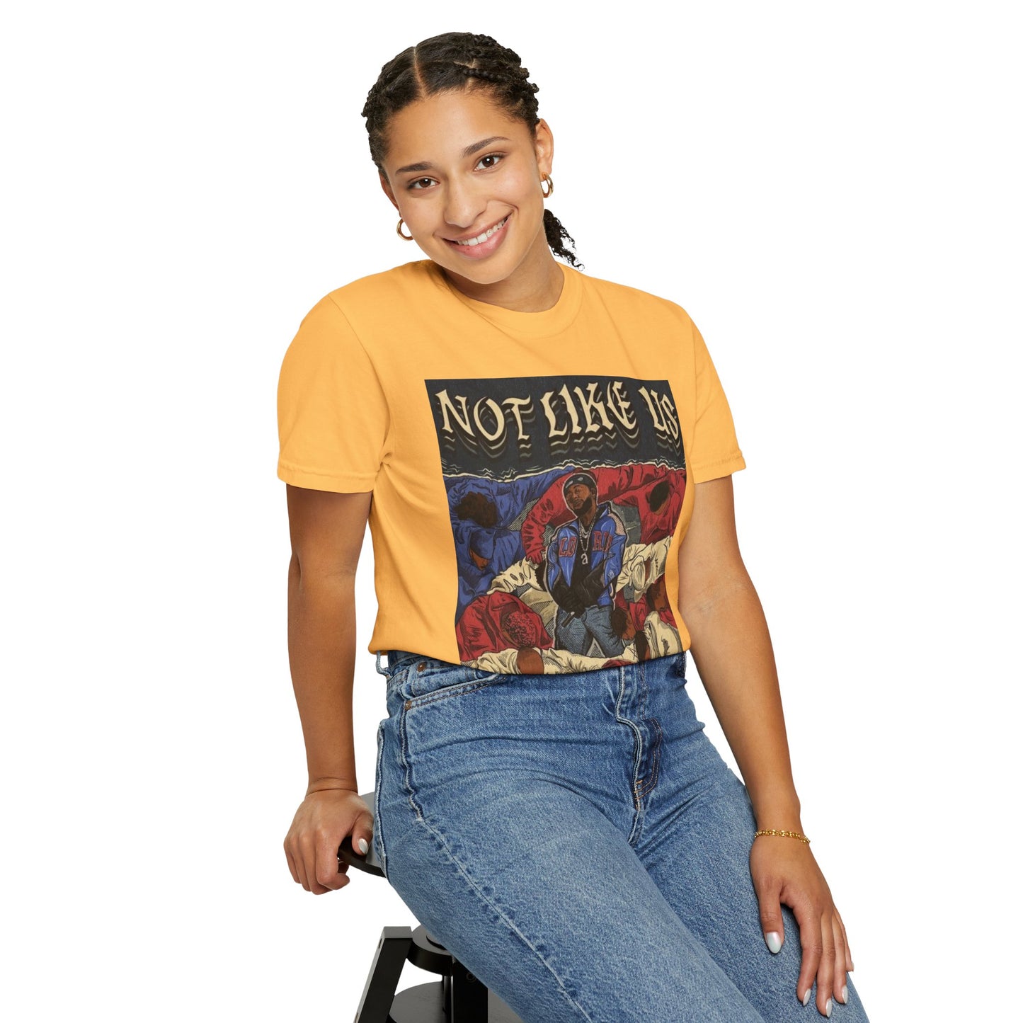 Kendrick Lamar "Not Like Us" Comic Cover - T-shirt