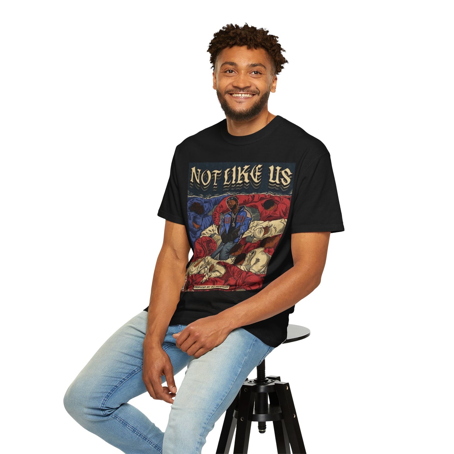 Kendrick Lamar "Not Like Us" Comic Cover - T-shirt