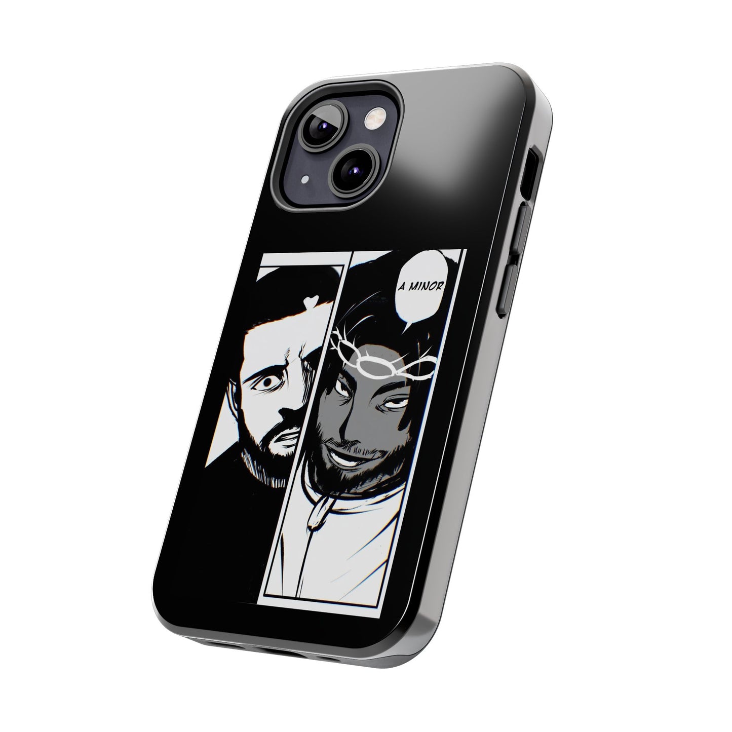 Kendrick Lamar Drake Anime Battle - Phone Case