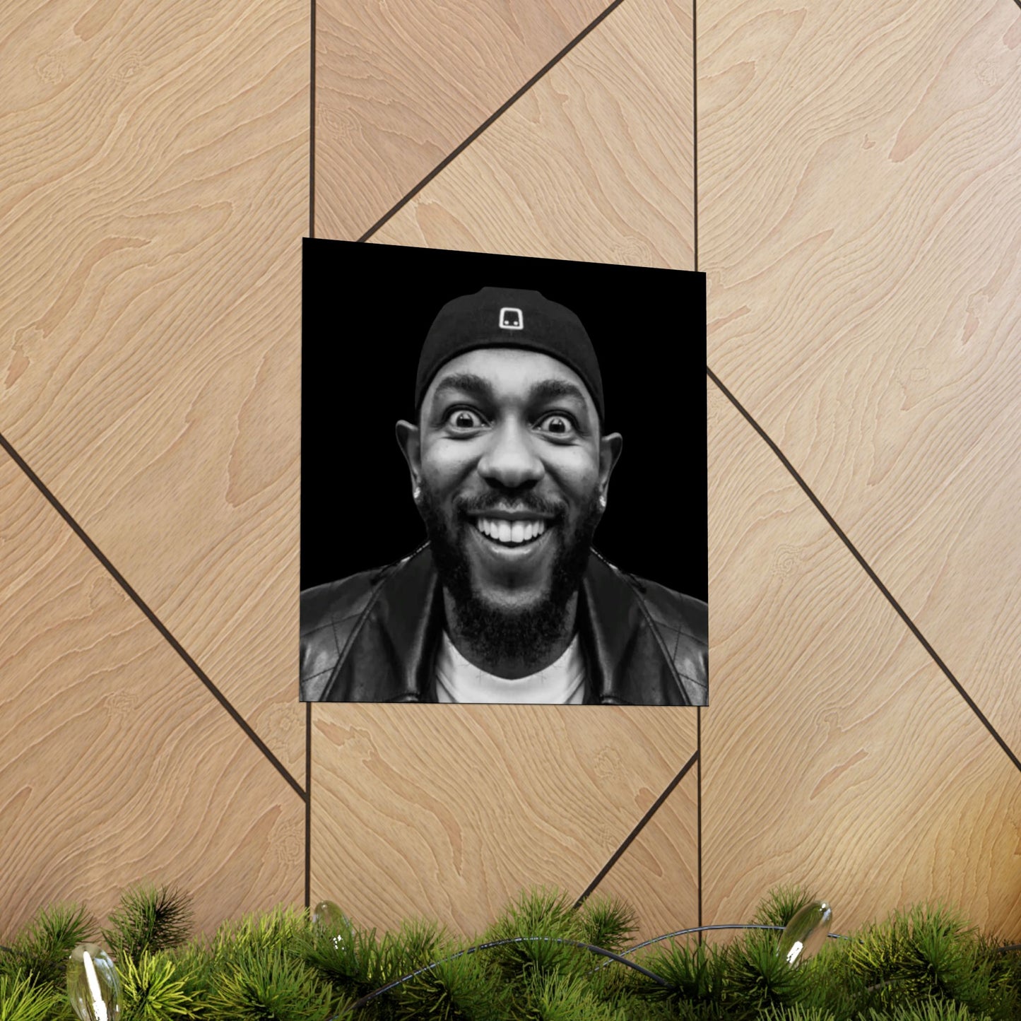 Kendrick Lamar Meme Face Mustard - Matte Posters
