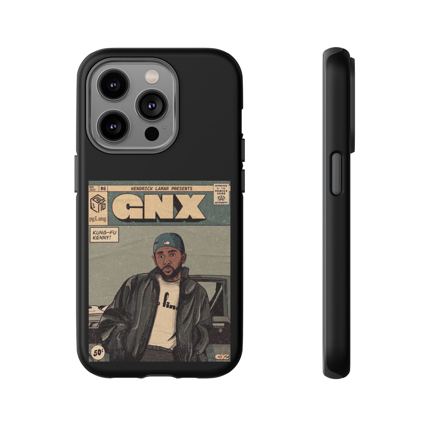 Kendrick Lamar "GNX" Comic Book Phone Case – Tough Shockproof Cover for iPhone, Samsung, & More