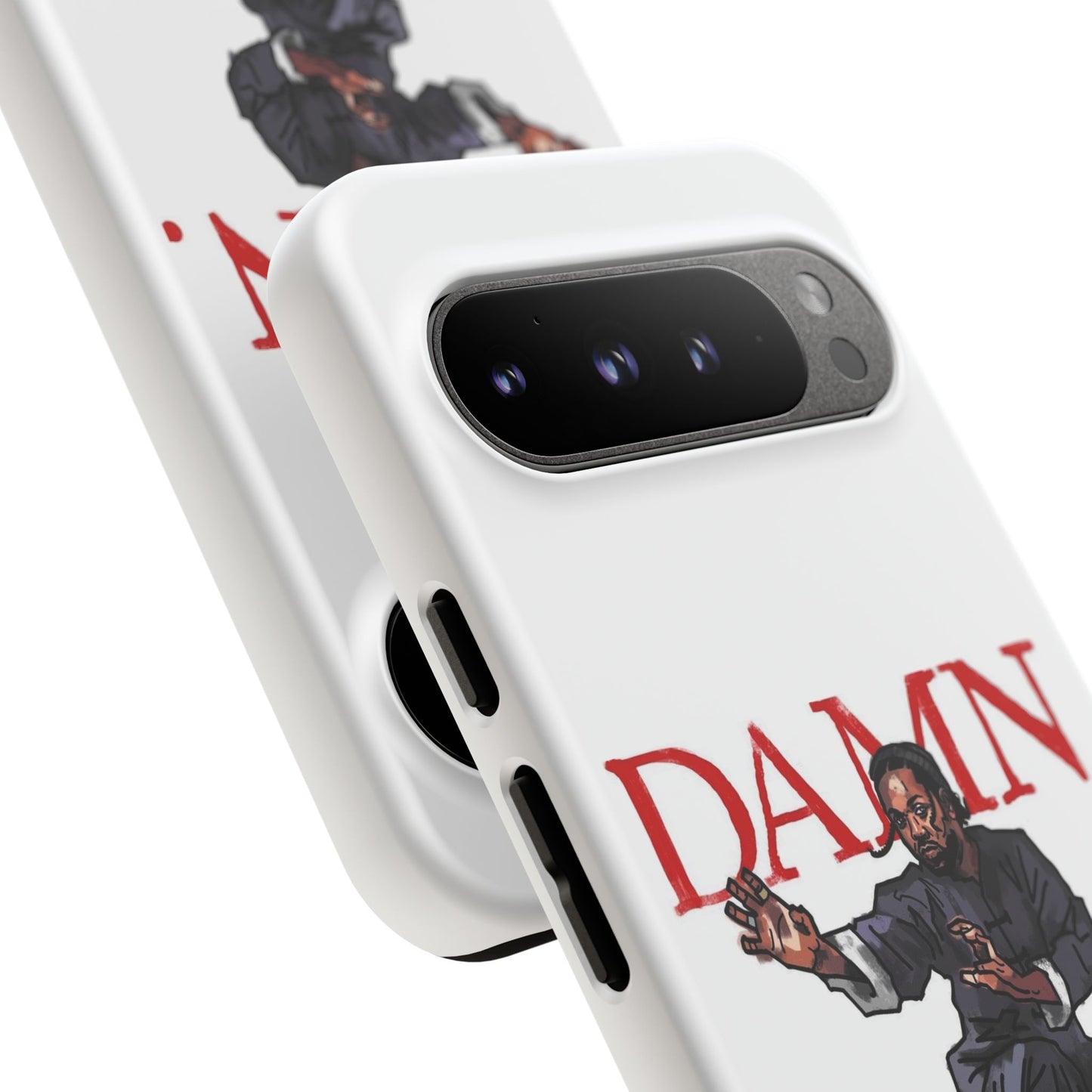 Kendrick Lamar “Kung Fu Kenny” DAMN Album Tough Phone Case – Shockproof Dual Layer Cover