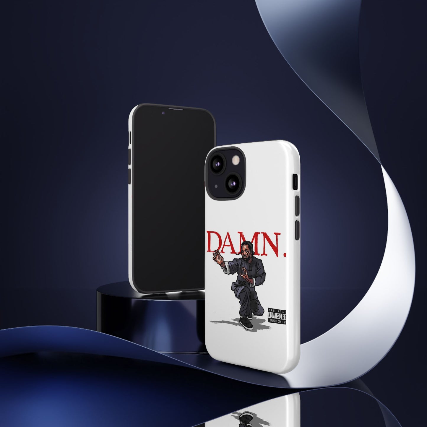 Kendrick Lamar “Kung Fu Kenny” DAMN Album Tough Phone Case – Shockproof Dual Layer Cover
