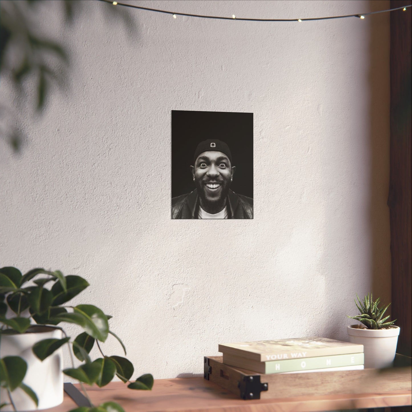 Kendrick Lamar Meme Face Mustard - Matte Posters