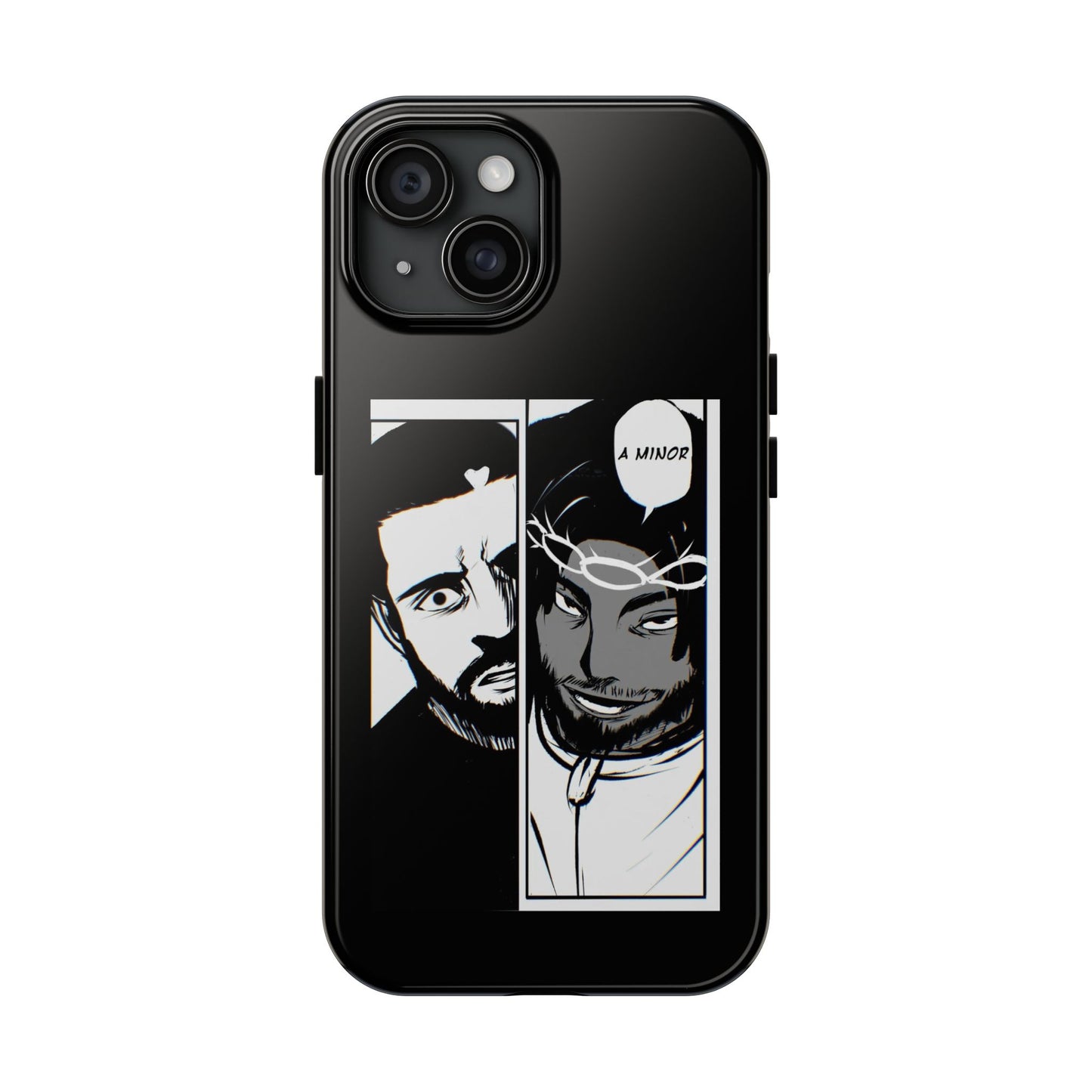 Kendrick Lamar Drake Anime Battle - Phone Case