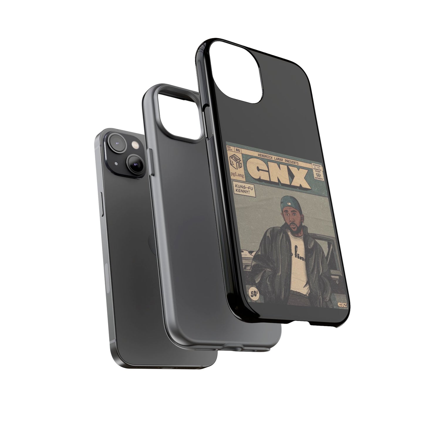 Kendrick Lamar "GNX" Comic Book Phone Case – Tough Shockproof Cover for iPhone, Samsung, & More