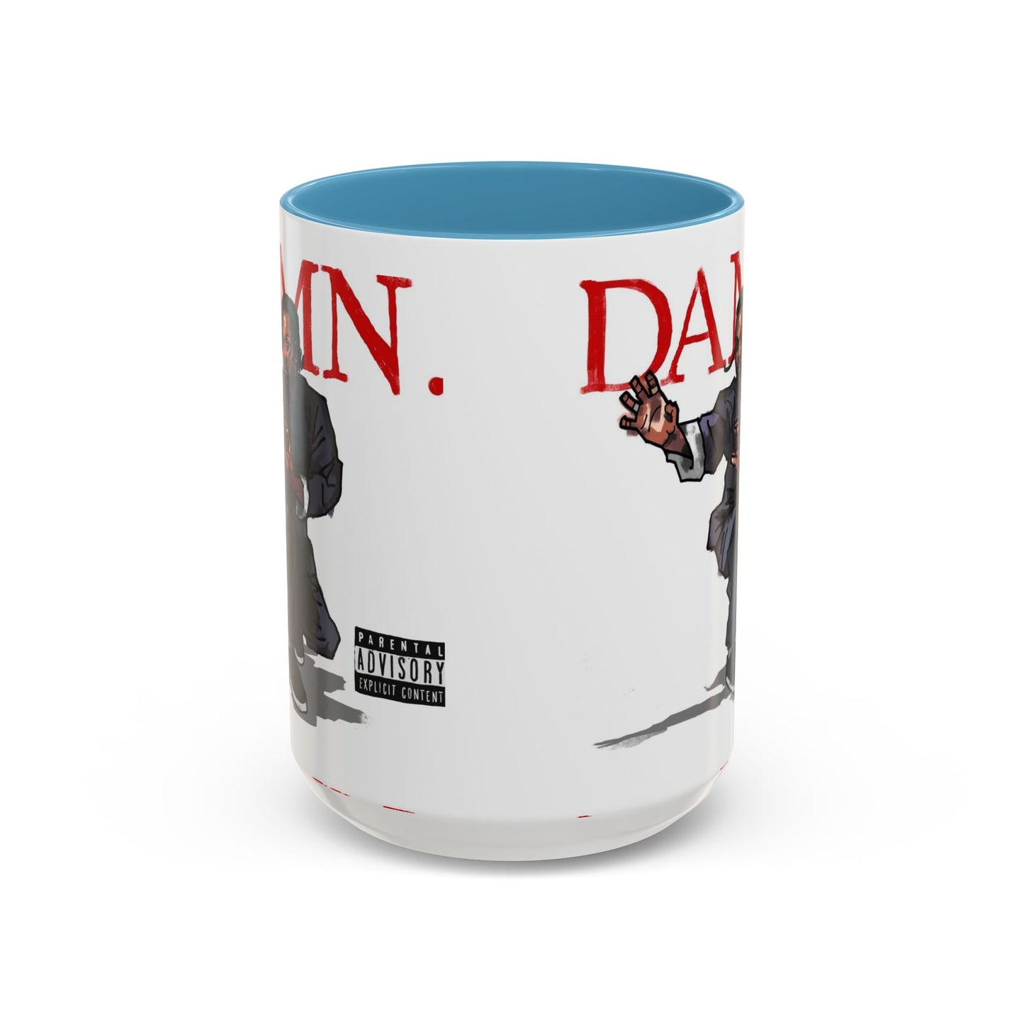 Kendrick Lamar “Kung Fu Kenny” DAMN Mug – Hip-Hop Coffee Cup, Artistic Fan Gift