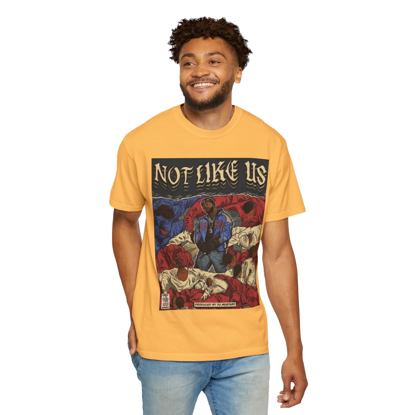 Kendrick Lamar "Not Like Us" Comic Cover - T-shirt