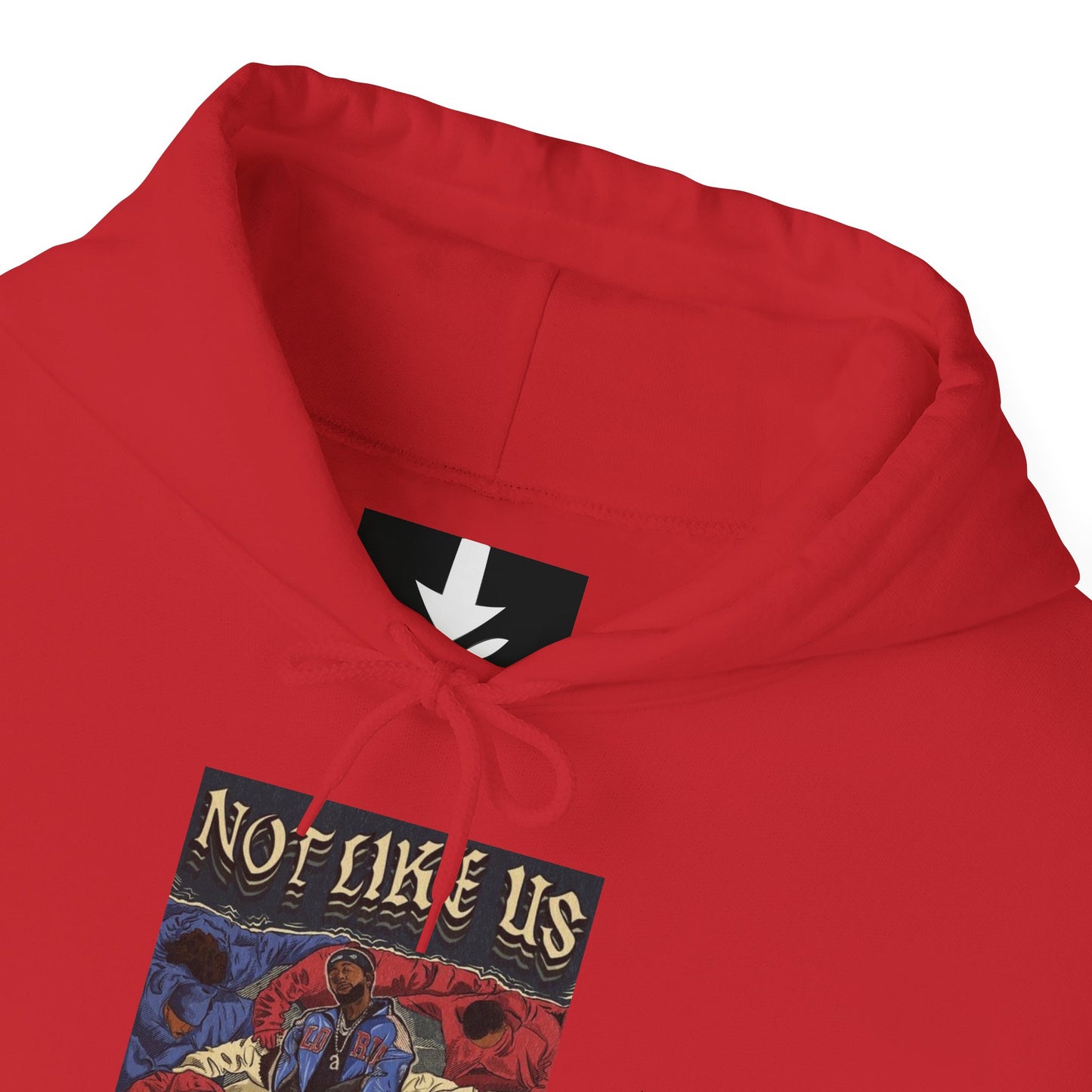 Kendrick Lamar "Not Like Us" Comic Book Hoodie – Hip Hop Fan Art Sweatshirt, Unisex Streetwear Gift