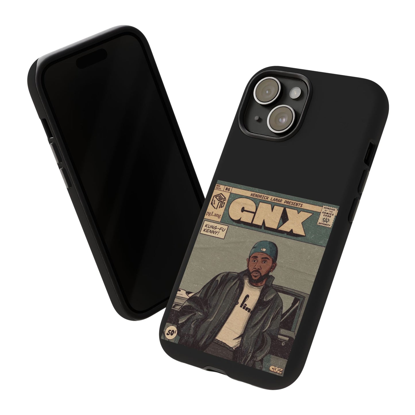 Kendrick Lamar "GNX" Comic Book Phone Case – Tough Shockproof Cover for iPhone, Samsung, & More