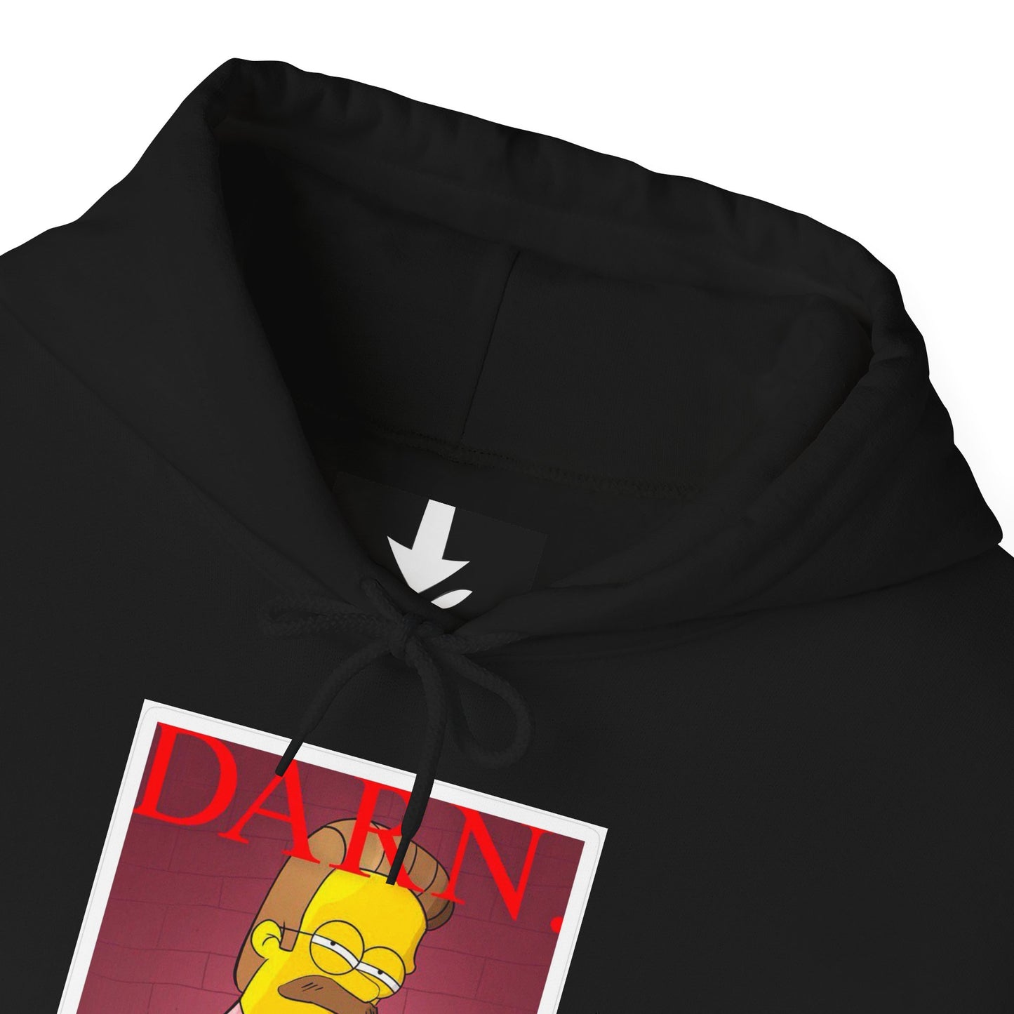 Kendrick Lamar X Simpsons "DARN" Ned Flanders Mashup Hoodie – Funny Rap Streetwear