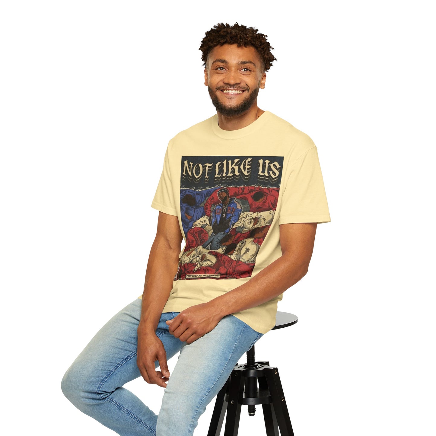 Kendrick Lamar "Not Like Us" Comic Cover - T-shirt