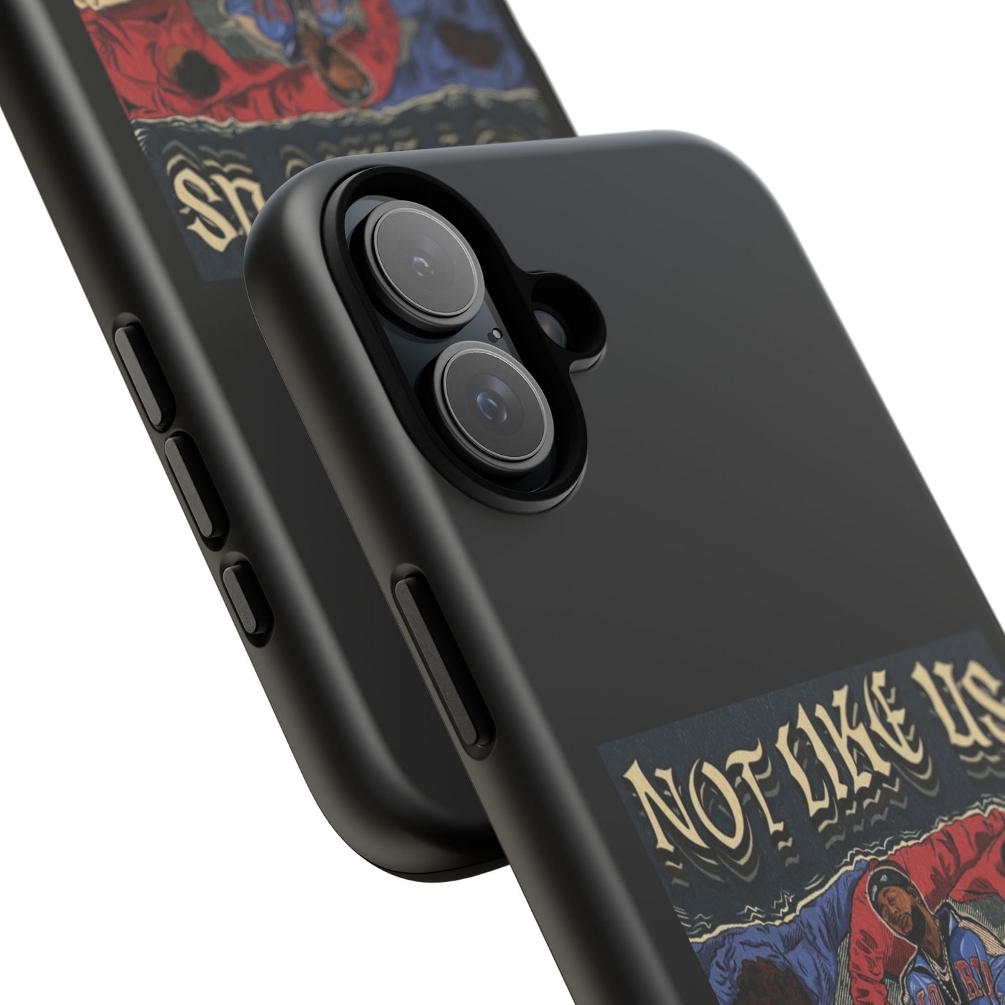 Kendrick Lamar "Not Like Us" Comic Book Cover Tough Phone Case – Hip Hop Art, Shockproof Dual-Layer Protection