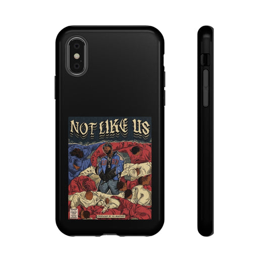 Kendrick Lamar "Not Like Us" Comic Book Cover Tough Phone Case – Hip Hop Art, Shockproof Dual-Layer Protection