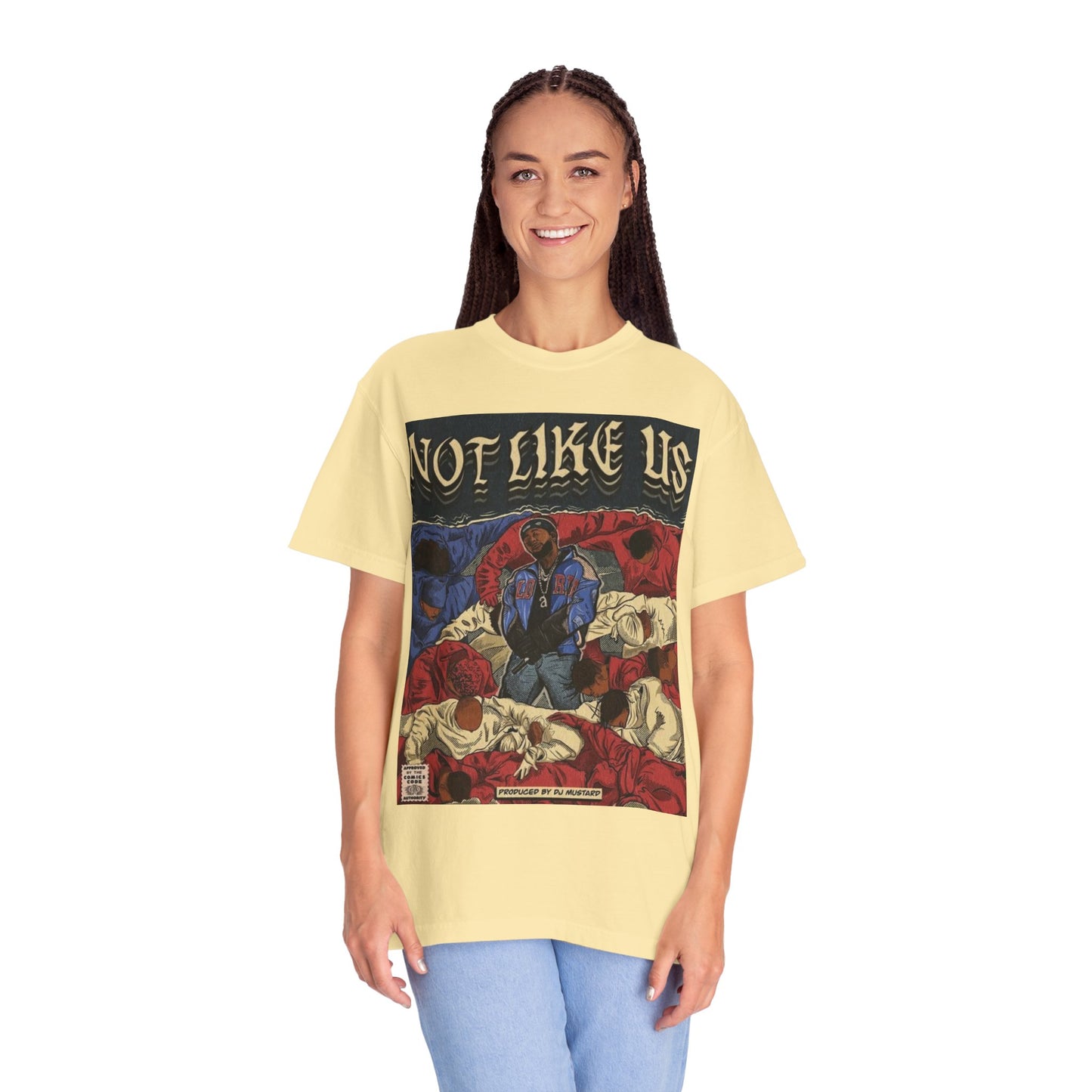 Kendrick Lamar "Not Like Us" Comic Cover - T-shirt