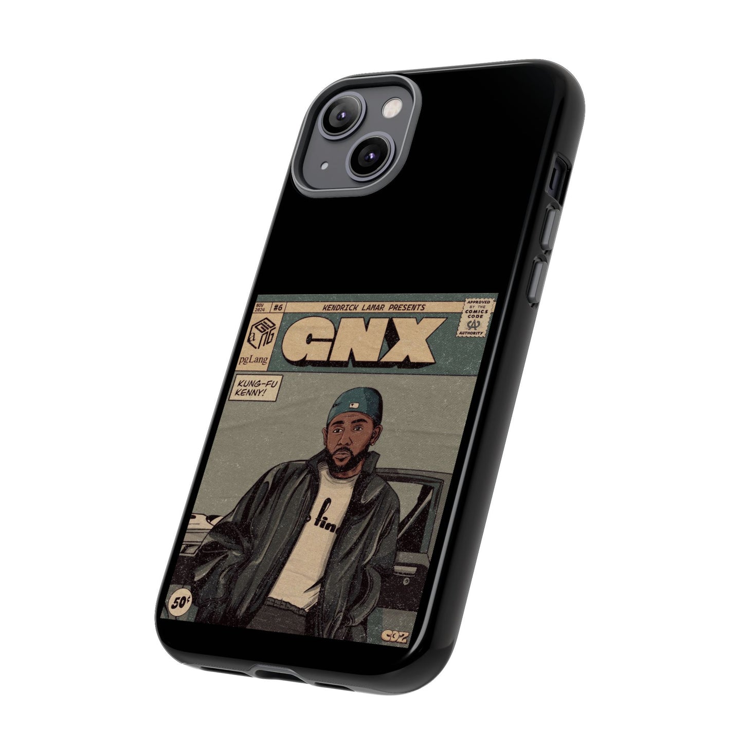 Kendrick Lamar "GNX" Comic Book Phone Case – Tough Shockproof Cover for iPhone, Samsung, & More