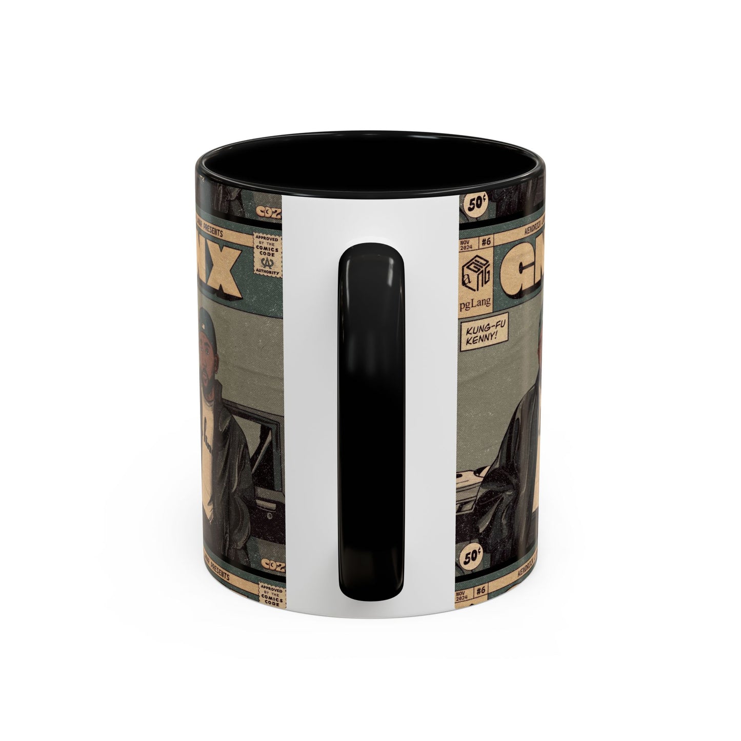 Kendrick Lamar "GNX" Comic Cover Mug – Hip-Hop Art Coffee Cup, Gift for Music Fans