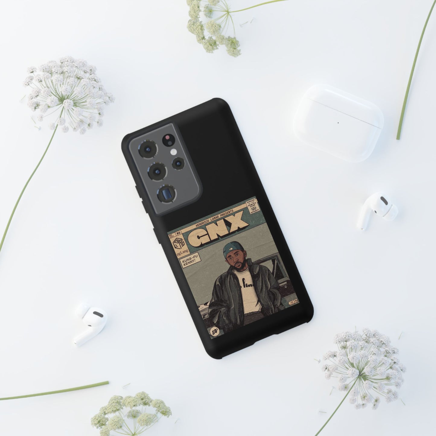Kendrick Lamar "GNX" Comic Book Phone Case – Tough Shockproof Cover for iPhone, Samsung, & More