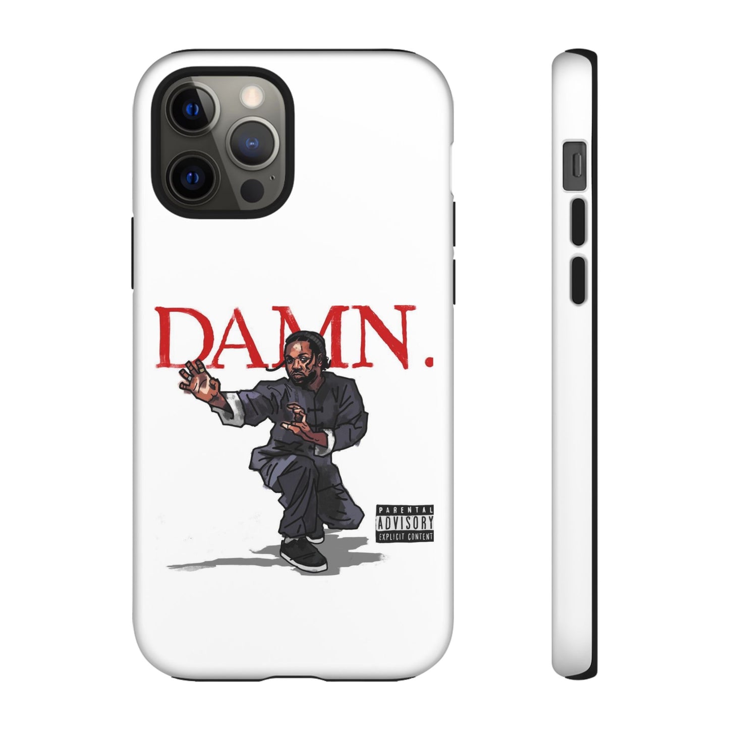 Kendrick Lamar “Kung Fu Kenny” DAMN Album Tough Phone Case – Shockproof Dual Layer Cover