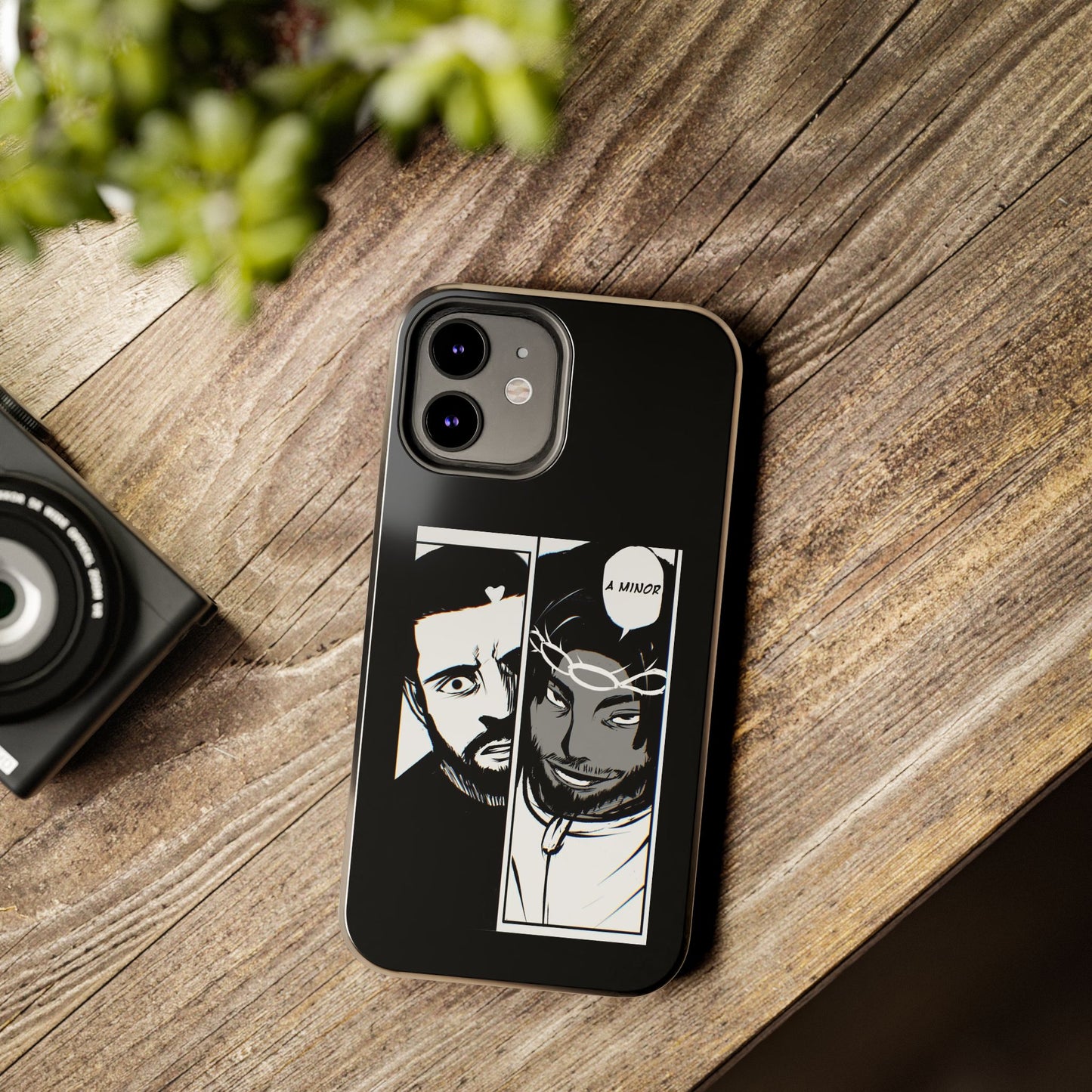 Kendrick Lamar Drake Anime Battle - Phone Case