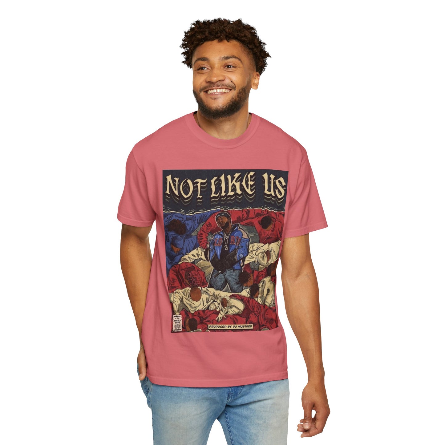 Kendrick Lamar "Not Like Us" Comic Cover - T-shirt