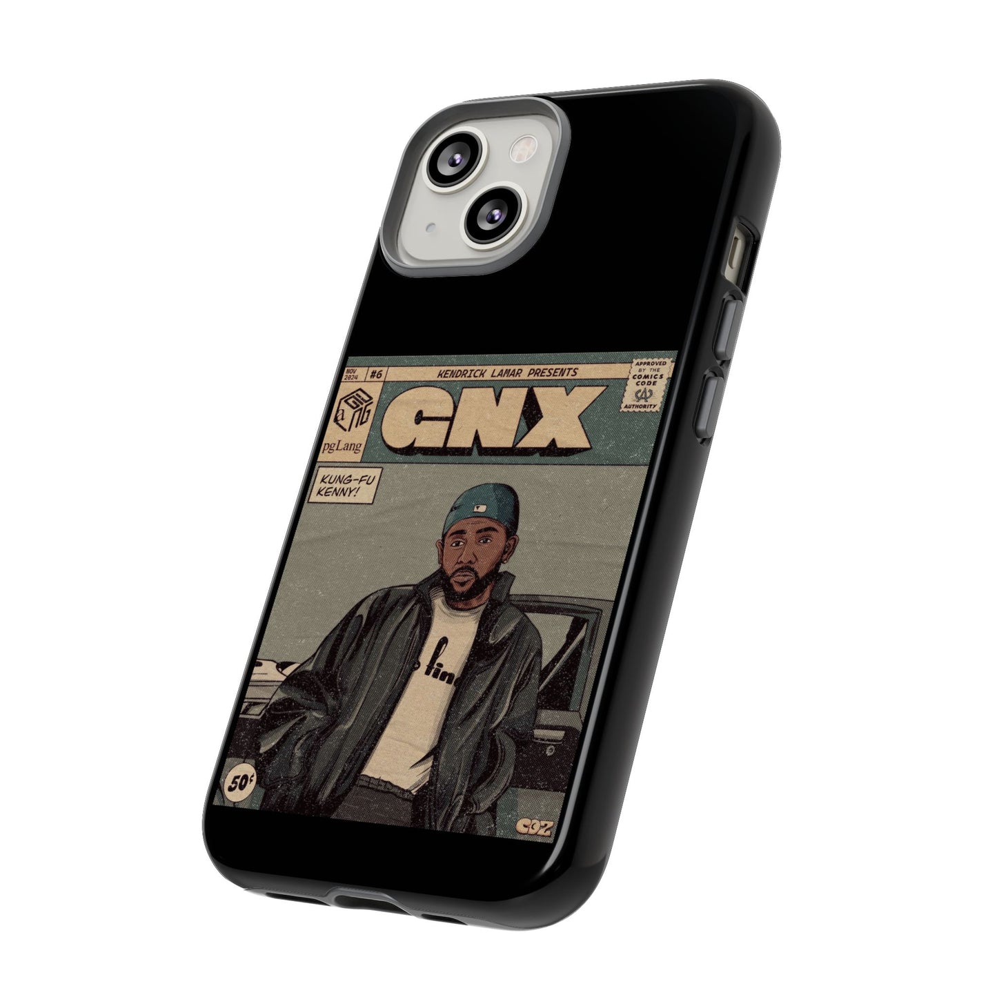 Kendrick Lamar "GNX" Comic Book Phone Case – Tough Shockproof Cover for iPhone, Samsung, & More