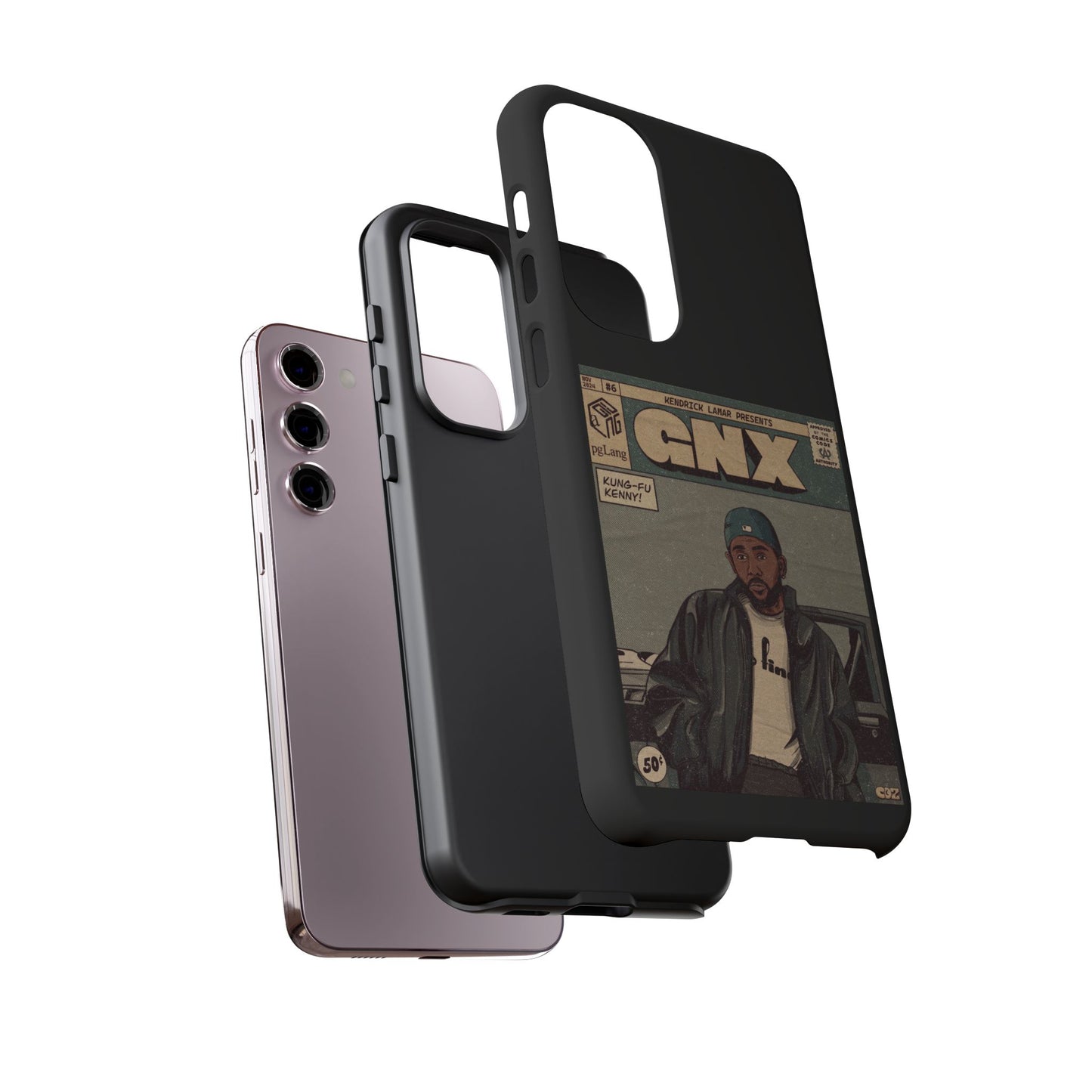 Kendrick Lamar "GNX" Comic Book Phone Case – Tough Shockproof Cover for iPhone, Samsung, & More