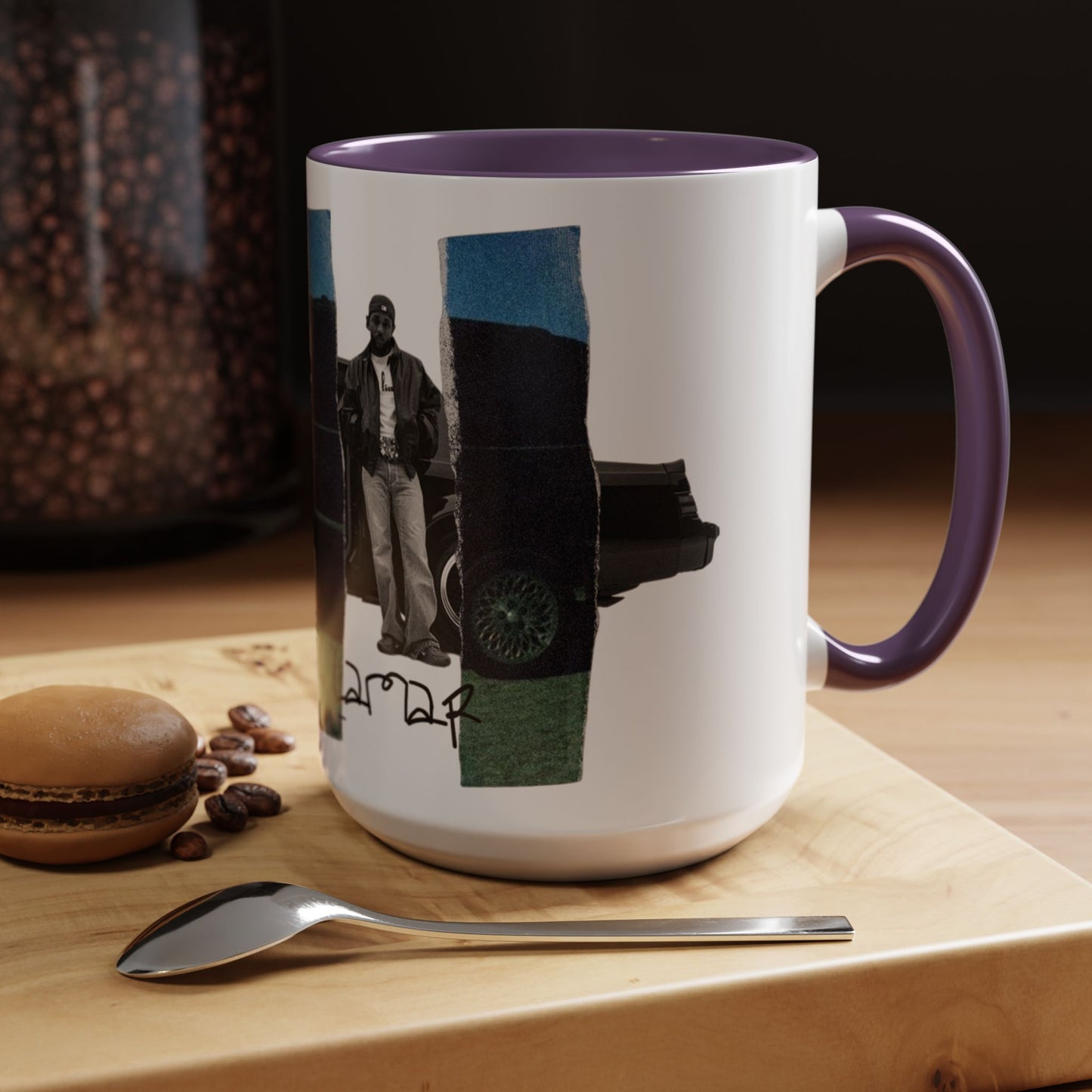 Kendrick Lamar GNX x Good Kid, M.A.A.D City Mashup Mug – Hip-Hop Fan Art Accent Coffee Cup