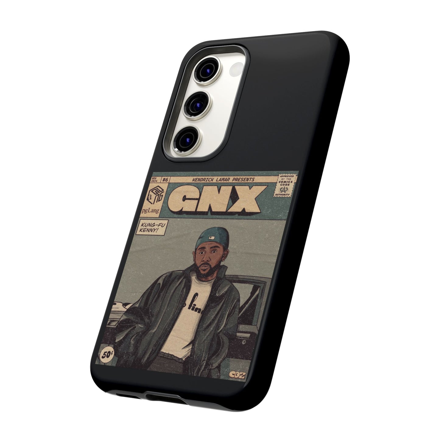 Kendrick Lamar "GNX" Comic Book Phone Case – Tough Shockproof Cover for iPhone, Samsung, & More