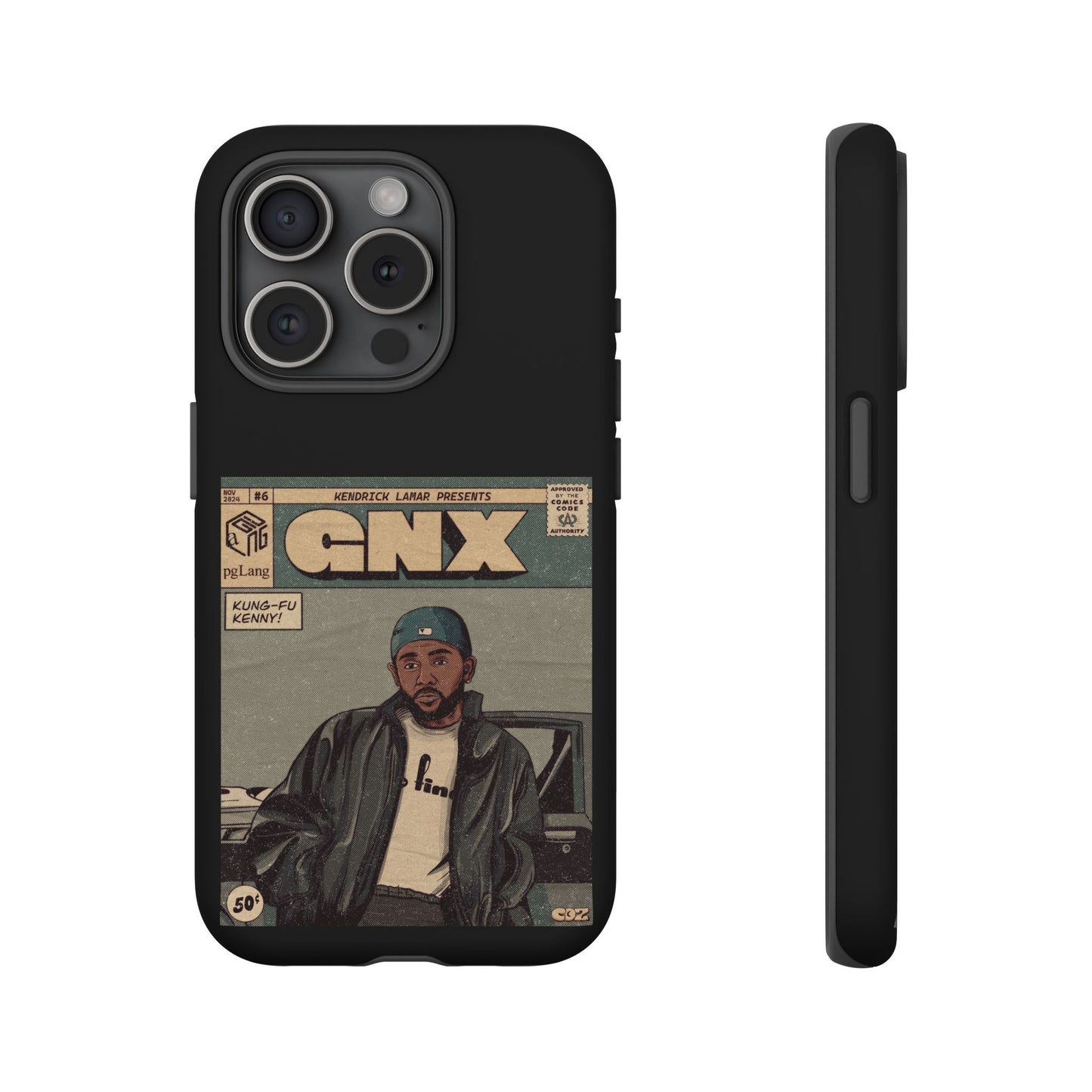 Kendrick Lamar "GNX" Comic Book Phone Case – Tough Shockproof Cover for iPhone, Samsung, & More