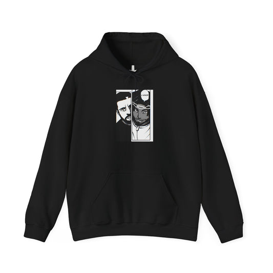 Kendrick Lamar Drake Anime Battle - Hooded Sweatshirt