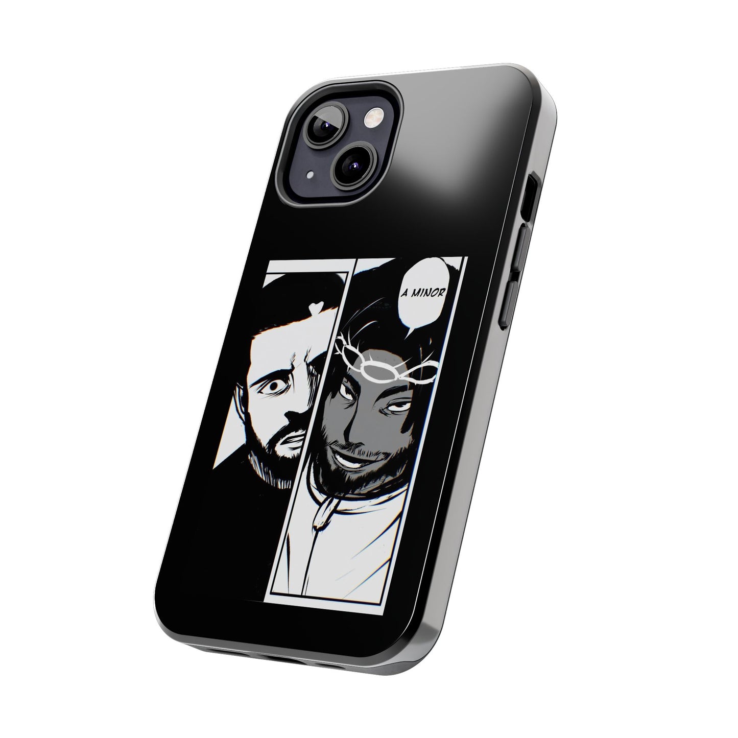 Kendrick Lamar Drake Anime Battle - Phone Case