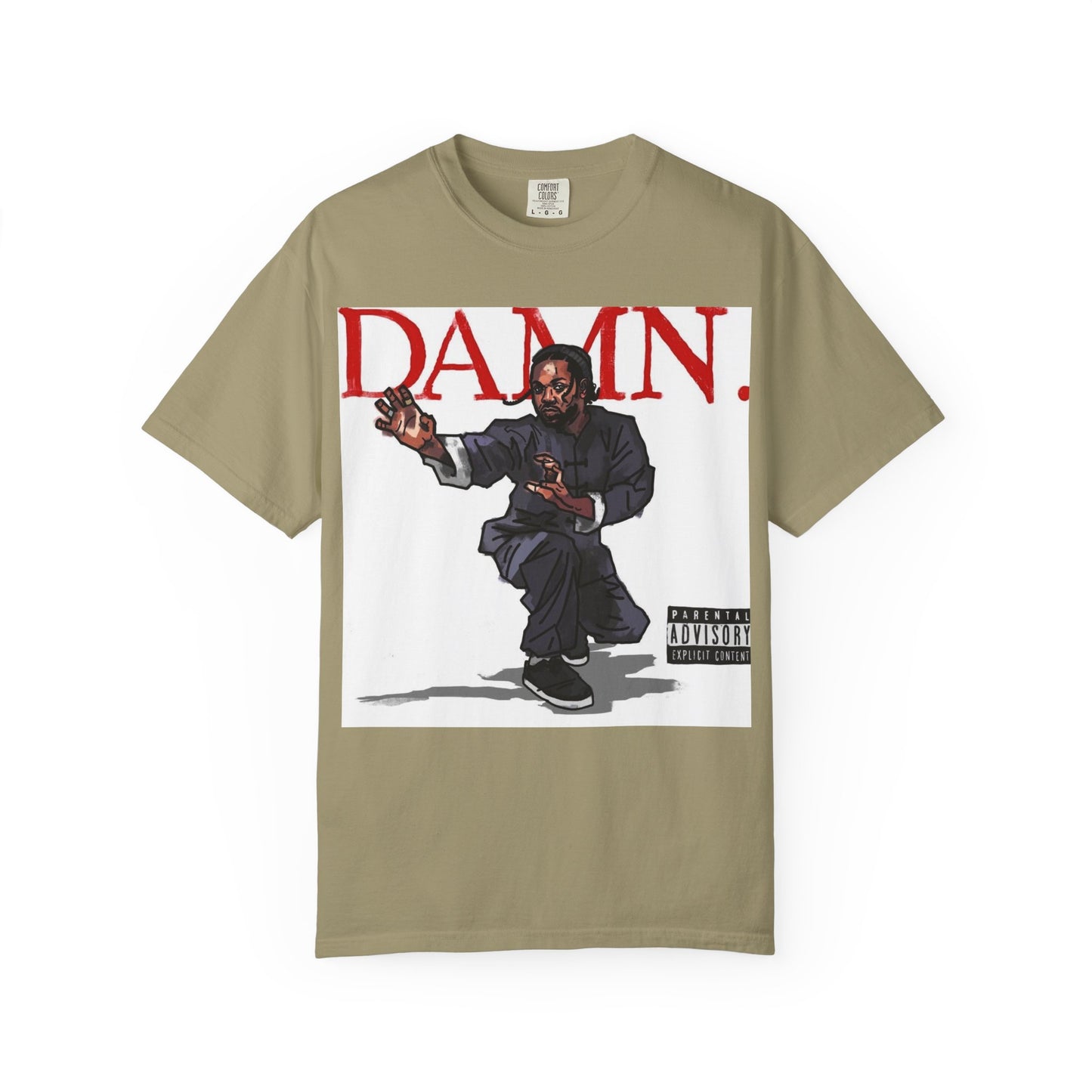 Kendrick Lamar "Kung Fu Kenny" "Damn" Album - T-shirt