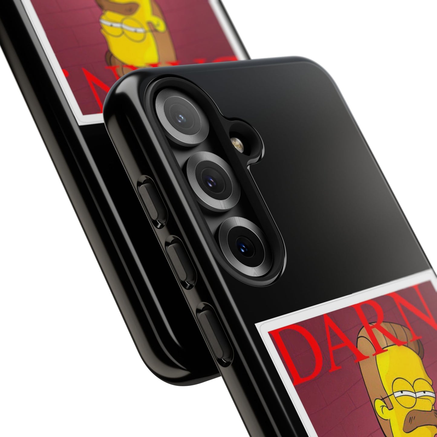 Kendrick Lamar X Simpsons "DARN" Ned Flanders Tough Phone Case – Funny Rap Mashup Cover for iPhone, Samsung, & More