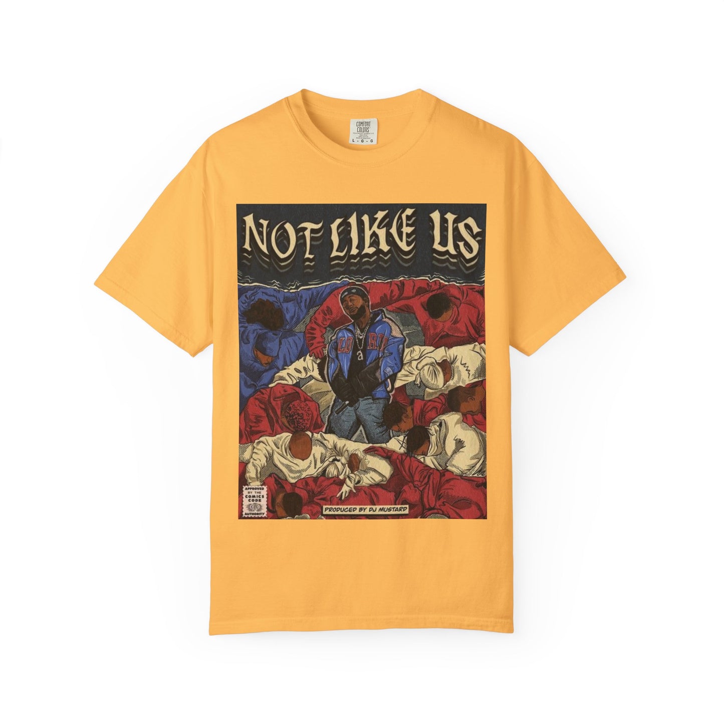 Kendrick Lamar "Not Like Us" Comic Cover - T-shirt