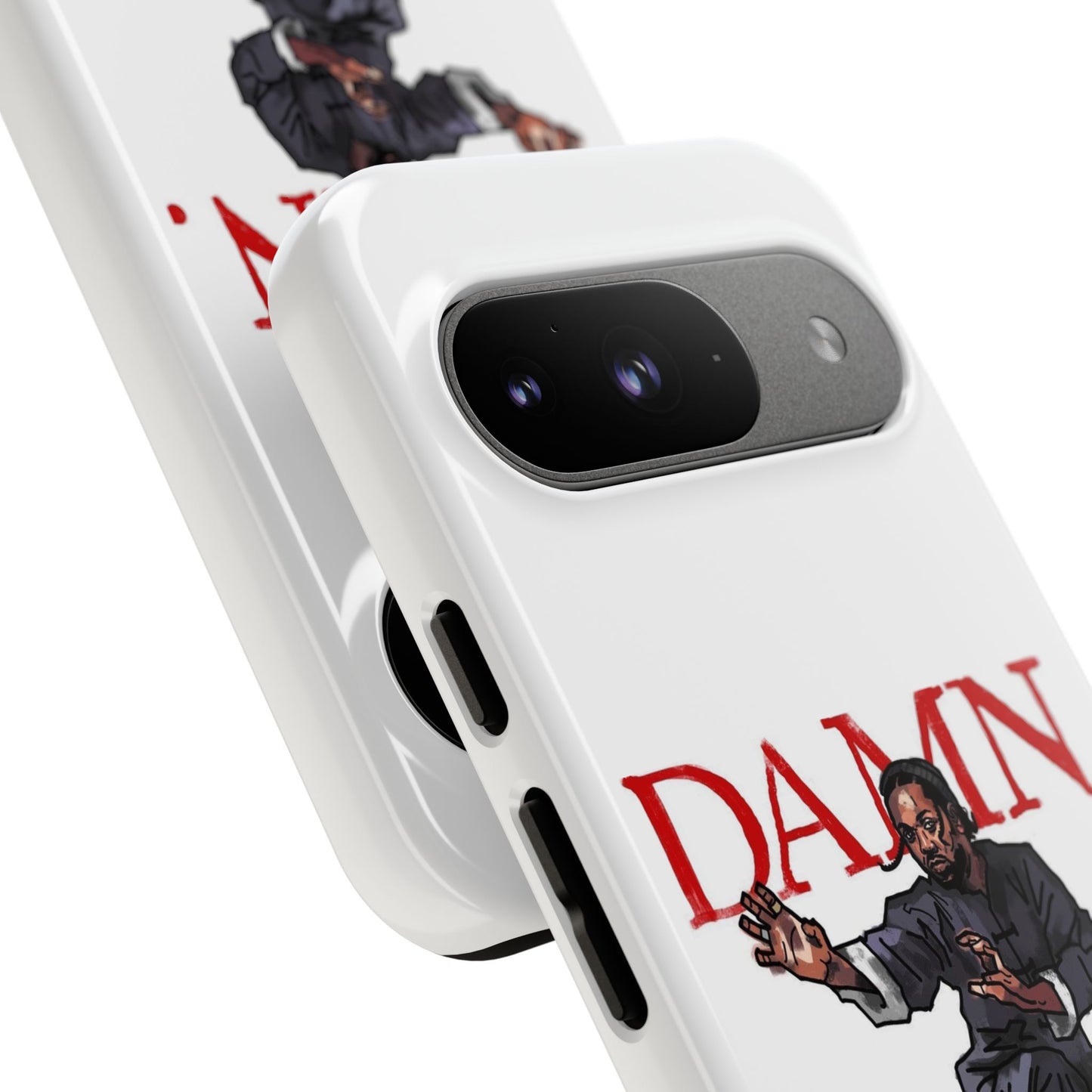 Kendrick Lamar “Kung Fu Kenny” DAMN Album Tough Phone Case – Shockproof Dual Layer Cover
