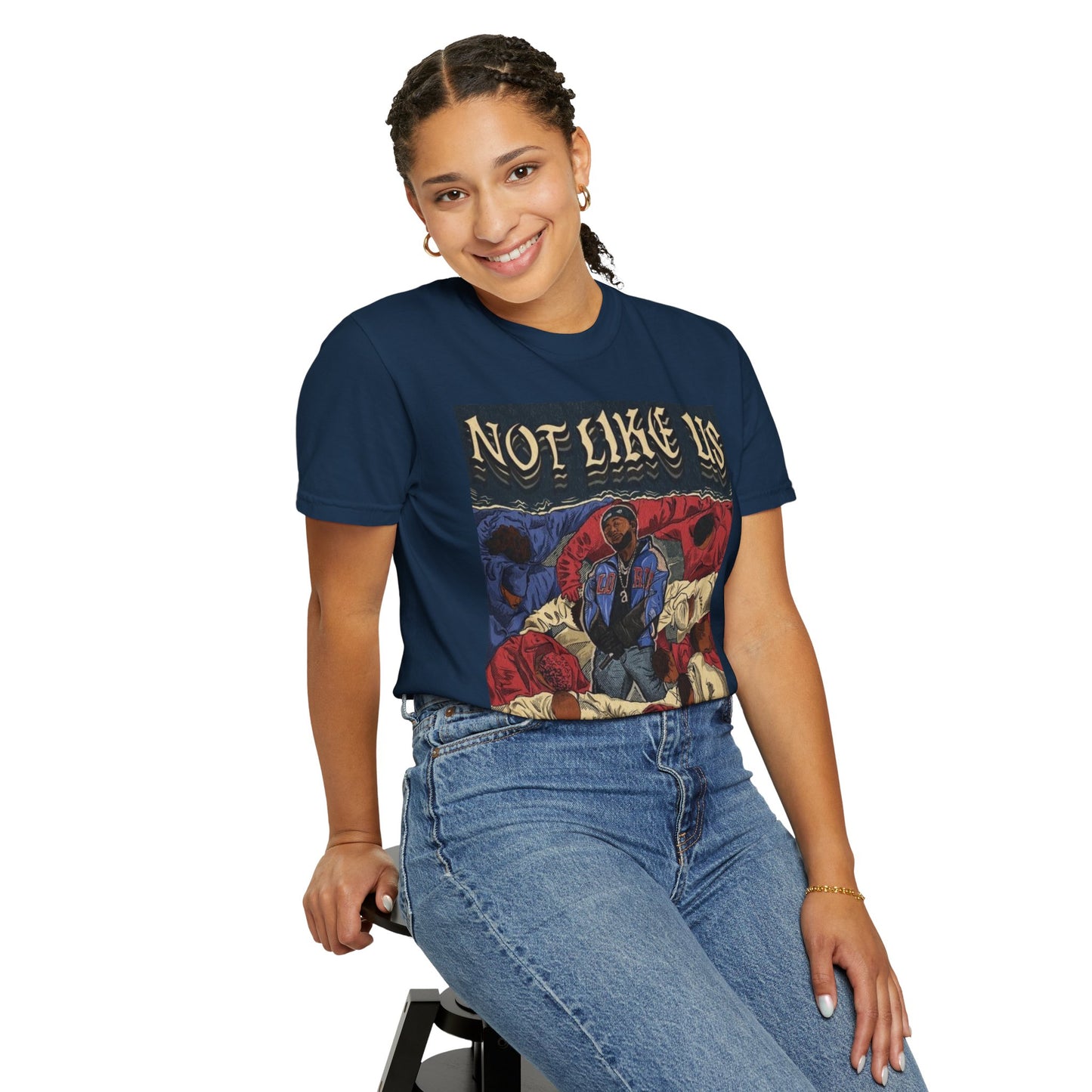 Kendrick Lamar "Not Like Us" Comic Cover - T-shirt