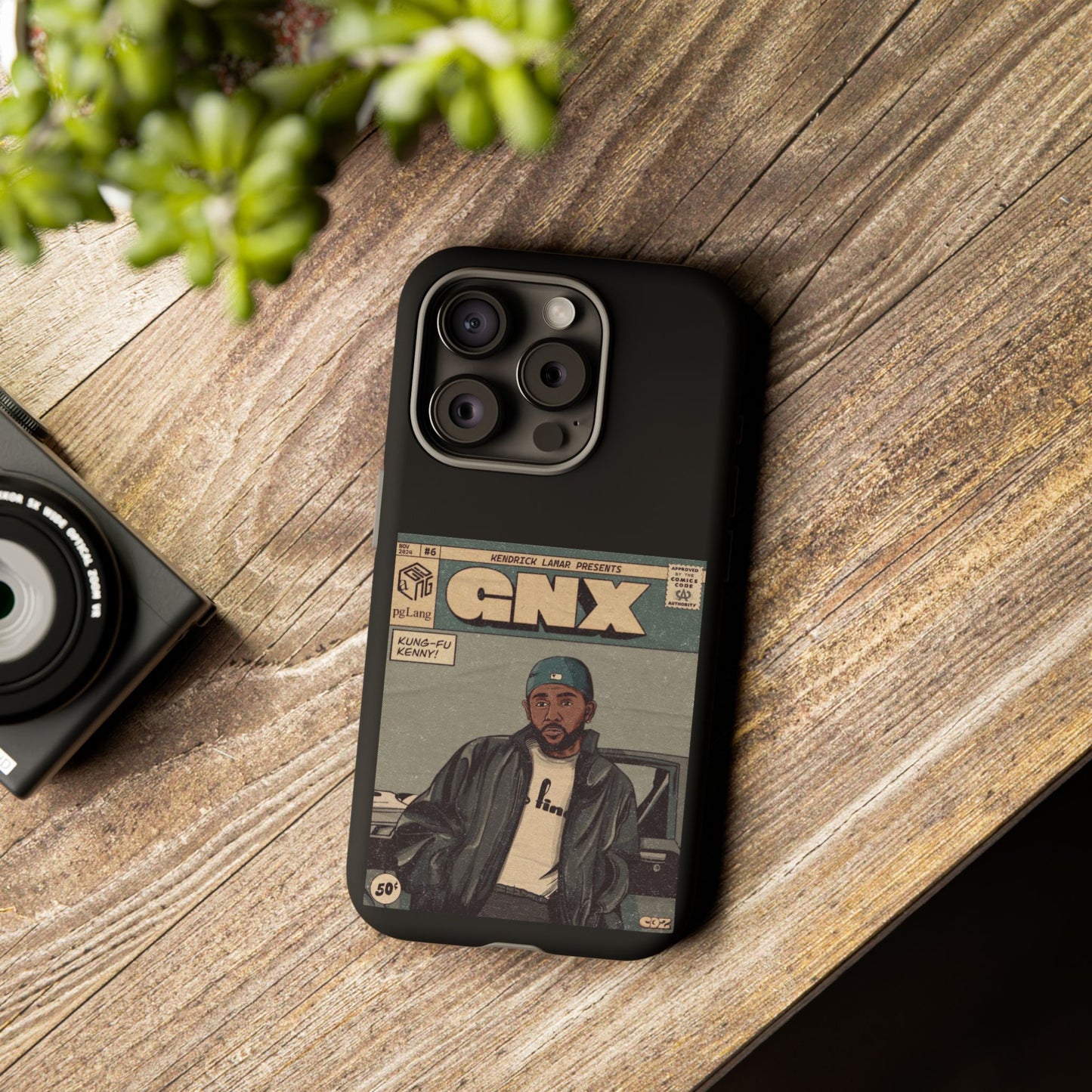 Kendrick Lamar "GNX" Comic Book Phone Case – Tough Shockproof Cover for iPhone, Samsung, & More