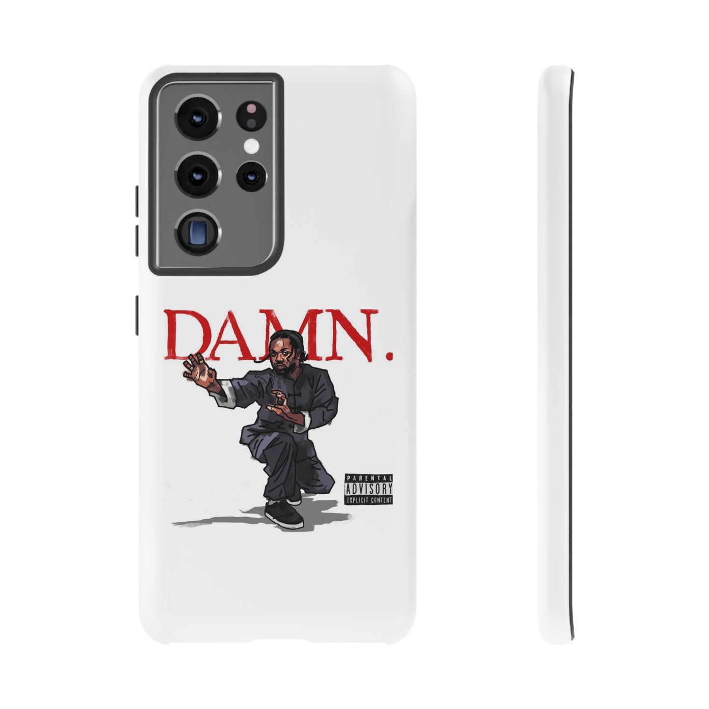 Kendrick Lamar “Kung Fu Kenny” DAMN Album Tough Phone Case – Shockproof Dual Layer Cover
