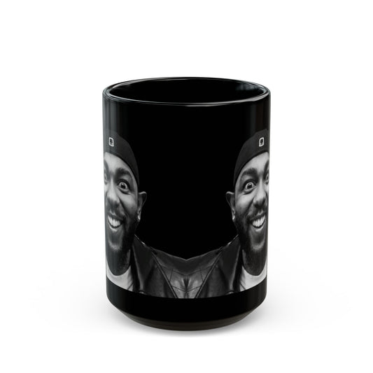 Kendrick Lamar Meme Face Mustard - Mug, Black