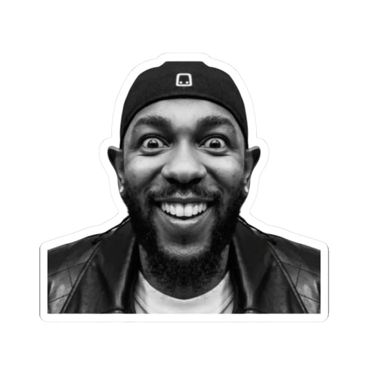 Kendrick Lamar Meme Face Mustard - Sticker Kiss-Cut