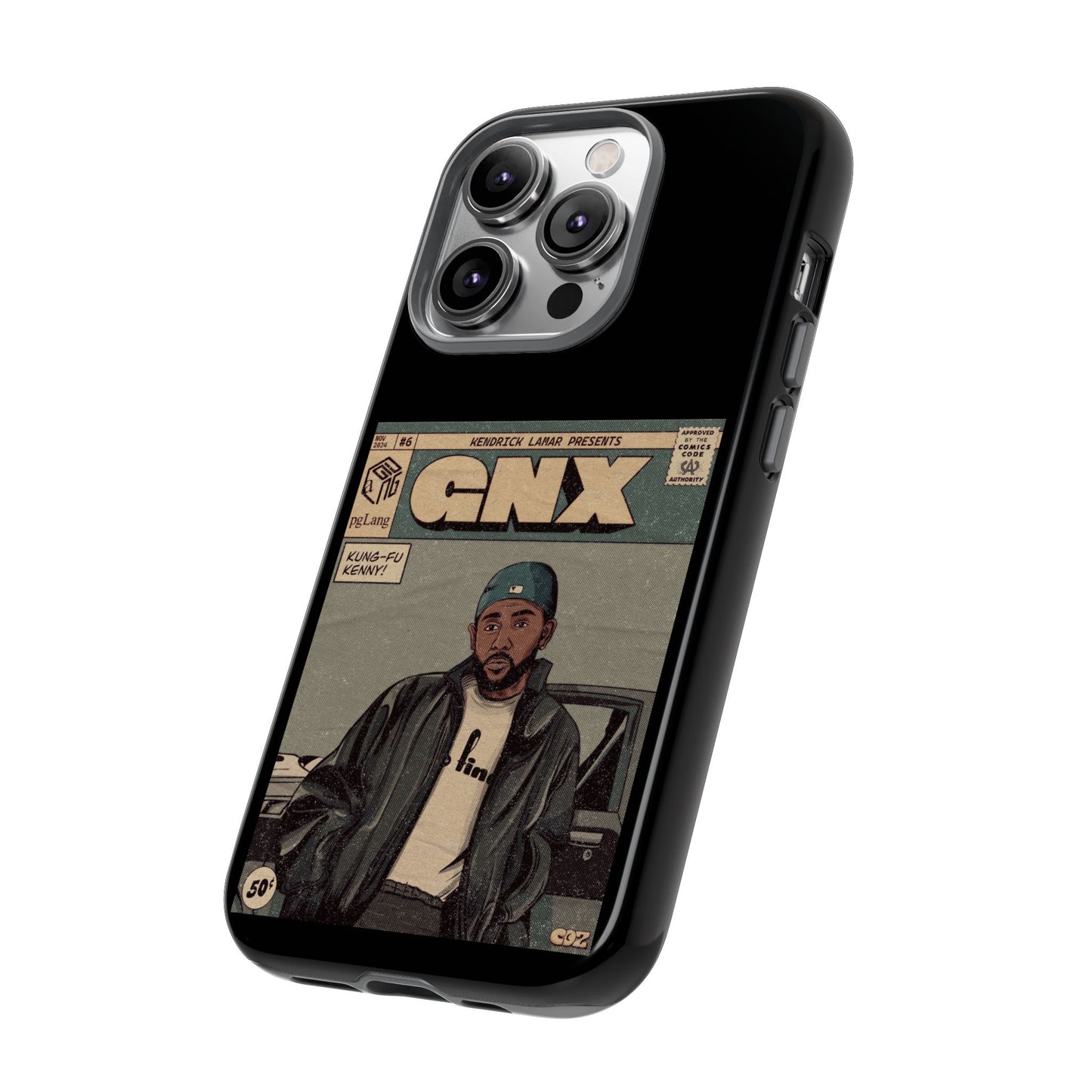 Kendrick Lamar "GNX" Comic Book Phone Case – Tough Shockproof Cover for iPhone, Samsung, & More