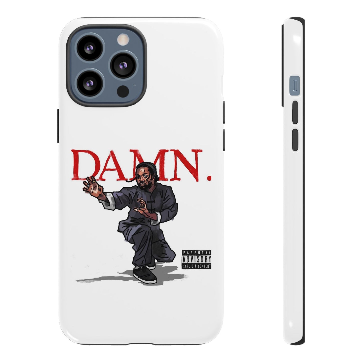 Kendrick Lamar “Kung Fu Kenny” DAMN Album Tough Phone Case – Shockproof Dual Layer Cover